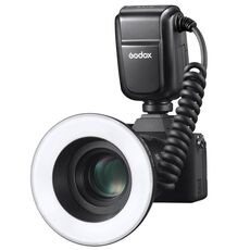 Flash ad anello macro TTL Godox MF-R76C per Canon
