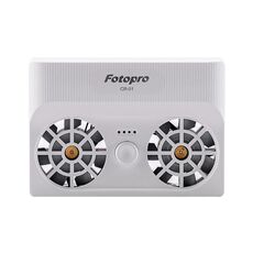 Fotopro CR-01 Dissipatore di calore della ventola di raffreddamento della fotocamera (bianco)