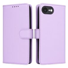 Per iPhone 16e BETOPNICE BN-005 2 in 1 Custodia staccabile in vera pelle (viola chiaro)
