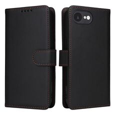 Per iPhone 16e BETOPNICE BN-005 2 in 1 Custodia staccabile in vera pelle (nero)