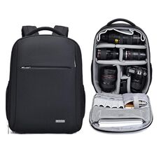 Borsa per obiettivo da viaggio CADeN W9 Borsa per zaino per fotocamera drone (nera)