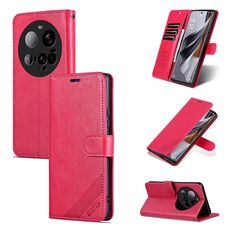 Per Xiaomi 15 Ultra AZNS Custodia in pelle con texture in pelle di pecora (rossa)