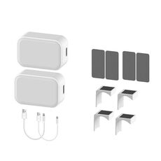 GBL01 LED Gimbal Light Camera Fill Light Doppia lampada