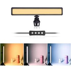 VLOGLITE WS66 LED Webcam Streaming Lights Illuminazione per videoconferenze Luce per laptop con treppiede