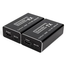 Cavo di rete D1-1 / D2-1 Trasmettitore segnale video HD 50m Extender HDMI a RJ45 Extender, spina: spina UE