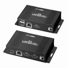 D5-2/D6-2 Trasmettitore Ricevitore Audio Video HDMI KVM Extender 4K HDMI a RJ45 LAN, Spina: Spina USA