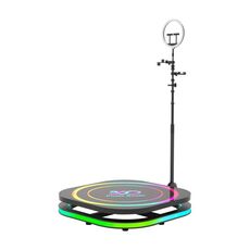 70cm Square 360 Photo Booth Piccolo palco rotante elettrico per feste e matrimoni