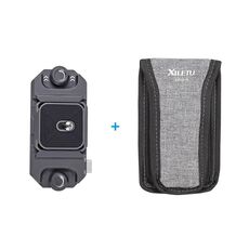 XILETU DSLR Fotocamera Gimbal Arca Swiss Morsetto per piastra a sgancio rapido, Specifiche: con pad