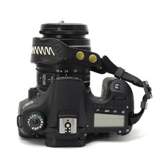 Cinturino da polso anti-caduta per fotocamera Zeku in pelle retrò SLR senza fotocamera (nero)