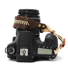 Cinturino da polso Zeku in pelle retrò SLR cinturino anti-caduta per fotocamera senza fotocamera (caffè)