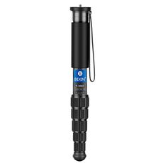 BEXIN P366CF-S Monopiede in fibra di carbonio Tiro da viaggio Cellulare Staffa per selfie dal vivo Monopiede portatile retrattile