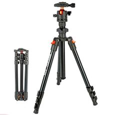 TRIOPO K268 + KJ36 DSLR Treppiede Fotografia Stand Portatile Cellulare Micro Treppiede SLR