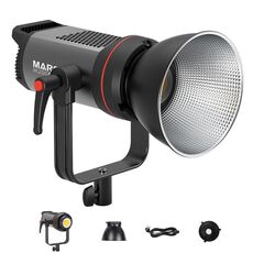 TRIOPO M200Bi Dual Colour Temperature Live Broadcast Light Lamp Lampada fotografica per interni (spina UK)