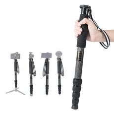 BEXIN P285C Supporto per selfie per fotografia con bastone per alpinismo monopiede per fotocamera DSLR in fibra di carbonio
