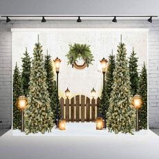 Panno da appendere per decorazioni natalizie, fondale fotografico per feste, 210 x 150 cm, stile: SD-783
