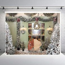 210 x 150 cm, fondale fotografico per feste, decorazioni natalizie, in tessuto da appendere, stile: SD-785