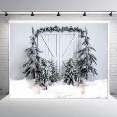 Fondale fotografico per feste, 210 x 150 cm, decorazione natalizia, in tessuto da appendere, stile: SD-782