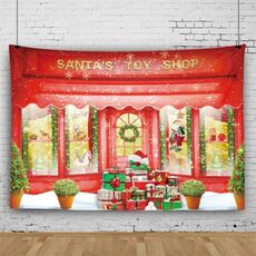 150 x 100 cm Pelle di pesca Natale Fotografia Sfondo Panno Decorazione della stanza delle feste, Stile: 4