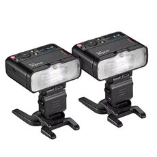 Godox MF12-K2 Macro Flash Kit 2 luci 2,4 GHz Luce di controllo wireless (nero)