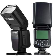 TRIOPO TR-982IIC Flash Light Speedlite per Canon (Nero)