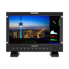Monitor broadcast ad alta luminosità SEETEC P133 PRO da 13,3 pollici, 1000 nit, Full HD 1920x1080 (spina UE)