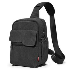 Cwatcun D93 Borsa per fotocamera Borsa a tracolla in tela, dimensioni: 21 x 14 x 30 cm Nero