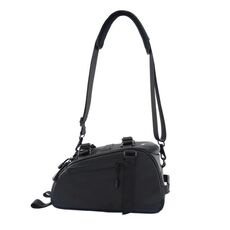 CADeN D116 Borse laterali per mountain bike Borse posteriori Borsa per fotocamera a tracolla Borsa a tracolla per obiettivo fotografico, Dimensioni: 30,5 x 17 x 18 cm (Nero)