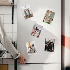 5 pezzi di album fotografico magnetico con cornice, dimensioni: 6 pollici (colori misti)