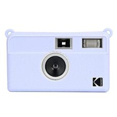 Custodia protettiva in silicone morbido con texture litchi per Kodak EKTAR H35 (viola)