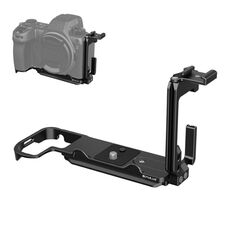 Per Nikon Z6III PULUZ 1/4 pollice Vertical Shoot Quick Release L Plate Bracket Base Holder (Nero)