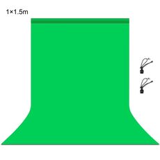 PULUZ 1m x 1.5m Sfondo fotografico Sfondo per studio fotografico Sfondo in tessuto (verde)
