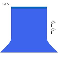 PULUZ 1m x 1.5m Sfondo fotografico Sfondo per studio fotografico Sfondo in tessuto (blu)