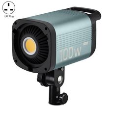 VLOGLITE P100 Luce di riempimento video per fotografia professionale 100W Luce LED COB luminosa ad alta potenza, Spina: Spina UK