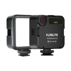 VLOGLITE W49S Luminosità regolabile Mini Beauty Video Light Fotografia Live Streaming Luce di riempimento a LED