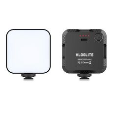 VLOGLITE W64 Luce di riempimento a LED dimmerabile per trasmissioni in diretta/videoconferenze