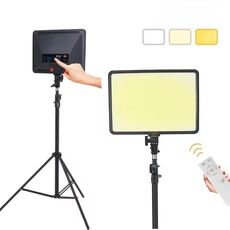 JMARY FM-17RS con pannello LED dimmerabile con telecomando touch da 17 pollici (spina UE)
