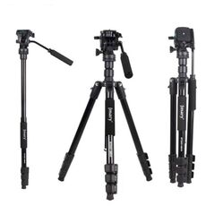 Supporto per fotocamera JMARY KT285+NB50 Treppiede per fotocamera in lega di alluminio ad altezza estensibile