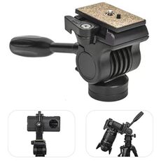 Adattatore cardanico idraulico per videocamera YUNTENG VCT-850 con interfaccia a vite da 1/4