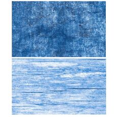 57 x 87 cm, carta da sfondo fotografica bifacciale per riprese (85 denim blu effetto legno)