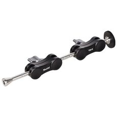 Braccio magico serie XILETU TM con adattatore per montaggio su monitor video con doppia fotocamera Ballhead TM-5