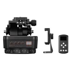 ZIFON YT-1000 Gimbal elettrico Telecamera panoramica a 360 gradi con telecomando Riprese per cellulare Stabilizzatore live per fotocamera DSLR a doppio asse (Standard)