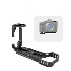 Per fotocamera Sony A7R4 / A7M4 XILETU L-Type Piastra a sgancio rapido Gabbia per staffa di espansione per ripresa