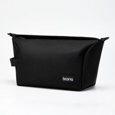 Baona BN-H012 Borsa per fotocamera digitale multifunzionale da esterno con tracolla Borsa di protezione per obiettivo (nero)
