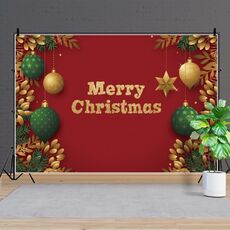 120x80cm Buon Natale Candy Balloon Photography Sfondo, Colore: 12800210