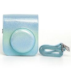 Borsa protettiva per fotocamera con cielo stellato colorato per Polaroid Mini12 (blu verde)