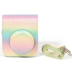 Borsa protettiva per fotocamera con cielo stellato colorato per Polaroid Mini12 (arcobaleno)