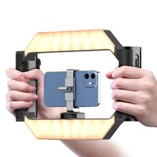 Ulanzi U-Rig Fotocamera Smartphone Video Rig Anello Luce Video Ricaricabile con Telecomando Bluetooth