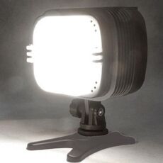 Zifon ZF-3000 Luce di riempimento per fotografia LED Lampada per esterni con doppia temperatura di colore regolabile (luce bianca)