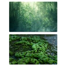 57 x 87 cm, carta da sfondo per fotografia forestale 3D bifacciale, accessori per fotografia (06)