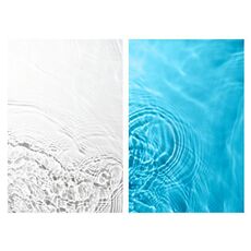 57 x 87 cm, carta da sfondo fotografica con motivo 3D bifacciale (11 onde d'acqua)